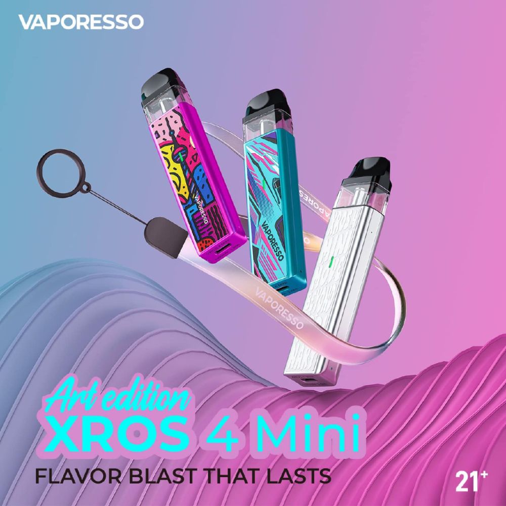 Vaporesso XROS 4 Mini Art Edition 🌈 поєднання стилю та технологій